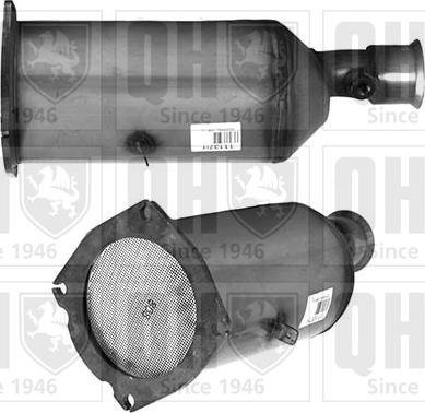 Quinton Hazell QDPF11137 - Nosēdumu / Daļiņu filtrs, Izplūdes gāzu sistēma www.autospares.lv