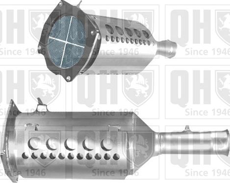 Quinton Hazell QDPF11129P - Nosēdumu / Daļiņu filtrs, Izplūdes gāzu sistēma autospares.lv