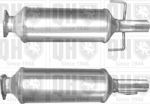 Quinton Hazell QDPF11127 - Nosēdumu / Daļiņu filtrs, Izplūdes gāzu sistēma www.autospares.lv