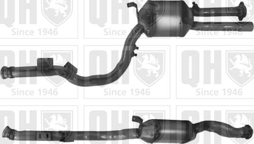 Quinton Hazell QDPF11330 - Сажевый / частичный фильтр, система выхлопа ОГ www.autospares.lv