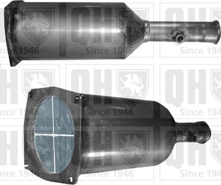 Quinton Hazell QDPF11371HP - Сажевый / частичный фильтр, система выхлопа ОГ www.autospares.lv