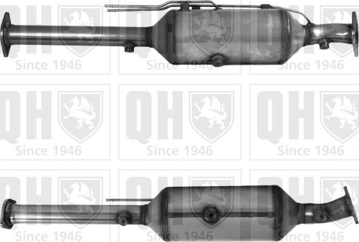 Quinton Hazell QDPF11269HP - Сажевый / частичный фильтр, система выхлопа ОГ www.autospares.lv