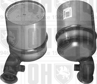 Quinton Hazell QDPF11201H - Nosēdumu / Daļiņu filtrs, Izplūdes gāzu sistēma www.autospares.lv