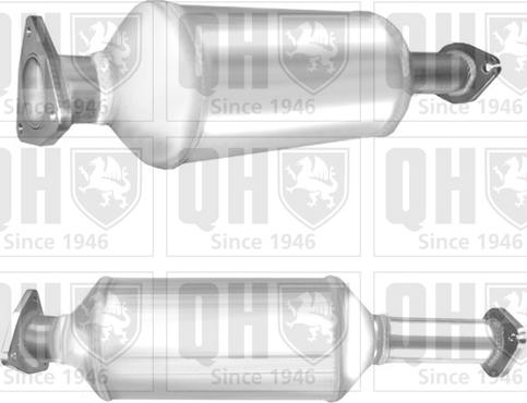 Quinton Hazell QDPF11207P - Nosēdumu / Daļiņu filtrs, Izplūdes gāzu sistēma www.autospares.lv