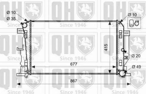 KOYORAD PL412612 - Radiators, Motora dzesēšanas sistēma www.autospares.lv