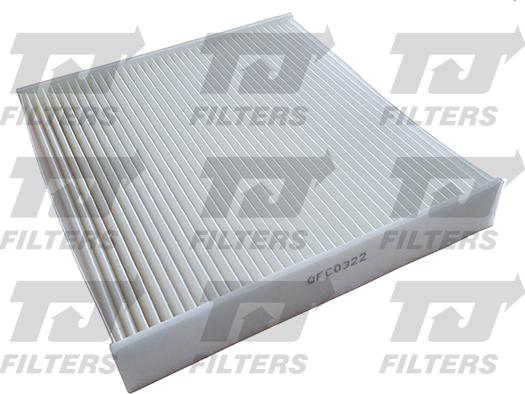 Quinton Hazell QFC0322 - Filtrs, Salona telpas gaiss www.autospares.lv