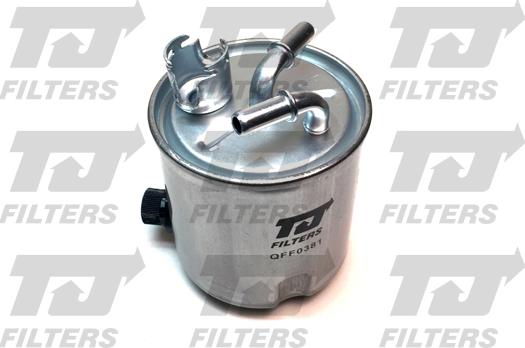 Quinton Hazell QFF0381 - Degvielas filtrs www.autospares.lv