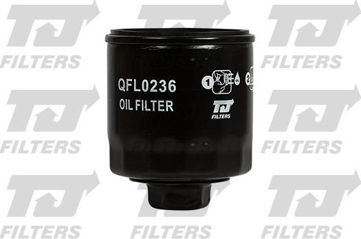 Quinton Hazell QFL0236 - Масляный фильтр www.autospares.lv