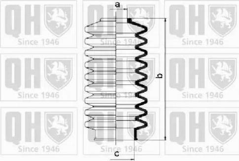 Quinton Hazell QG1081 - Putekļusargs, Stūres iekārta www.autospares.lv