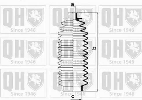 Quinton Hazell QG1163 - Putekļusargu komplekts, Stūres iekārta www.autospares.lv