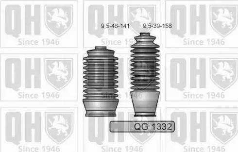 Quinton Hazell QG1332 - Putekļusargu komplekts, Stūres iekārta autospares.lv