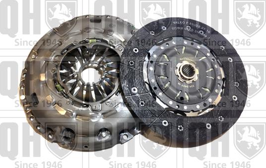 Quinton Hazell QKT4040AF - Clutch Kit www.autospares.lv