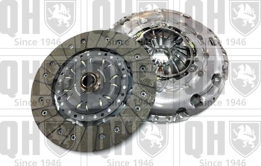 Quinton Hazell QKT4048AF - Clutch Kit www.autospares.lv