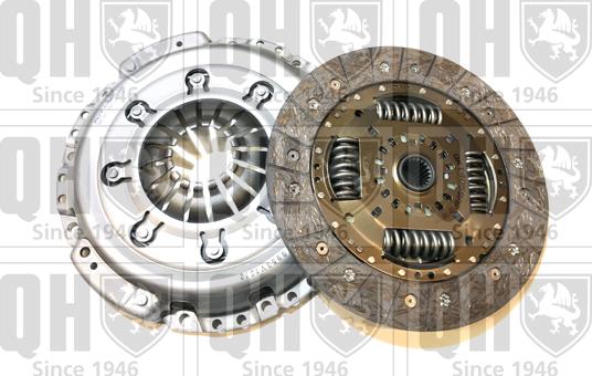 Quinton Hazell QKT4058AF - Комплект сцепления www.autospares.lv