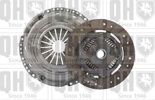 Quinton Hazell QKT4006AF - Clutch Kit www.autospares.lv