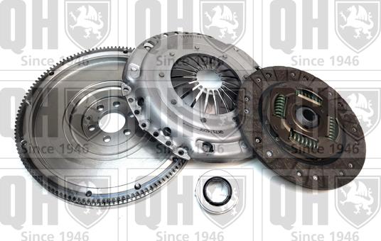 Quinton Hazell QKT5140AF - Clutch Kit www.autospares.lv