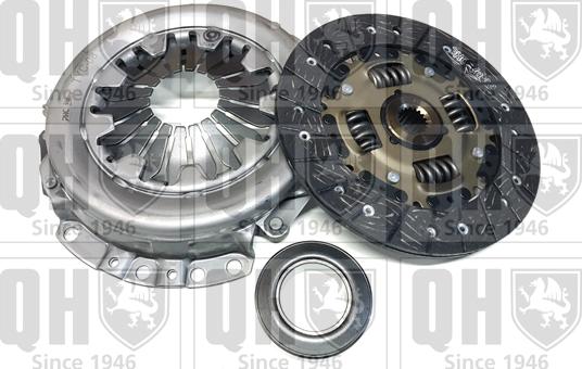 Quinton Hazell QKT585AF - Clutch Kit www.autospares.lv