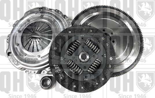 Quinton Hazell QKT5300AF - Clutch Kit www.autospares.lv