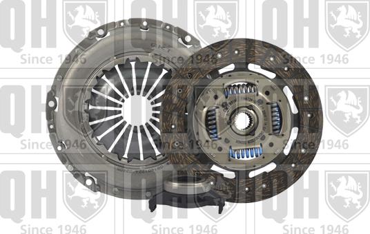 Quinton Hazell QKT691AF - Clutch Kit www.autospares.lv