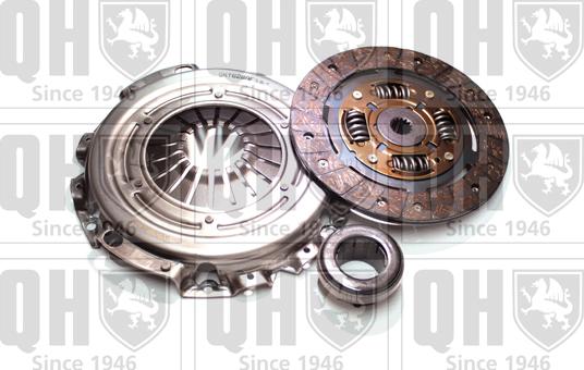 Quinton Hazell QKT628AF - Clutch Kit www.autospares.lv