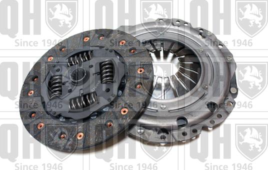 Quinton Hazell QKT1986AF - Clutch Kit www.autospares.lv