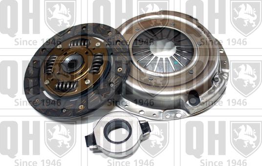 Quinton Hazell QKT1427AF - Комплект сцепления www.autospares.lv