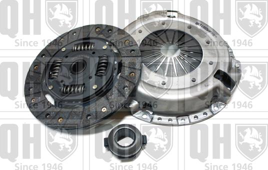 Quinton Hazell QKT1555AF - Комплект сцепления www.autospares.lv