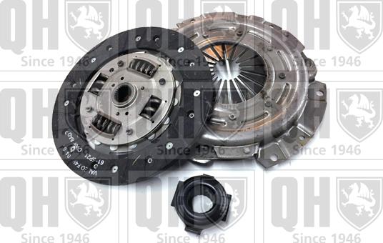 Quinton Hazell QKT1558AF - Комплект сцепления www.autospares.lv