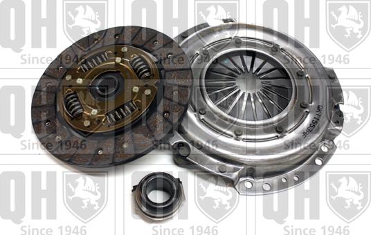 Quinton Hazell QKT1553AF - Комплект сцепления www.autospares.lv