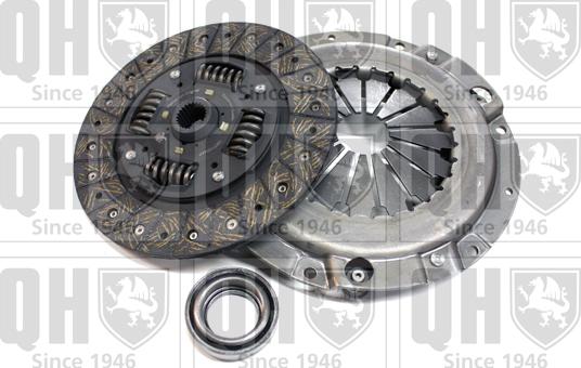 Quinton Hazell QKT1504AF - Комплект сцепления www.autospares.lv