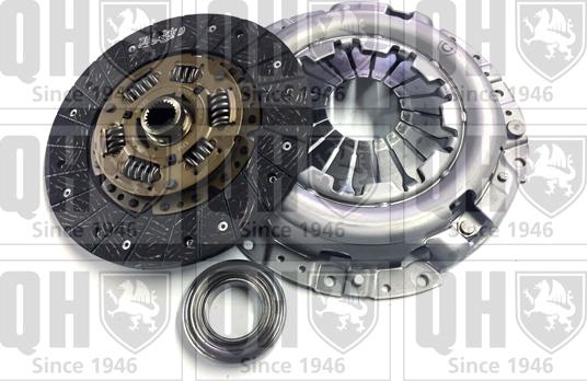 Quinton Hazell QKT1515AF - Комплект сцепления www.autospares.lv