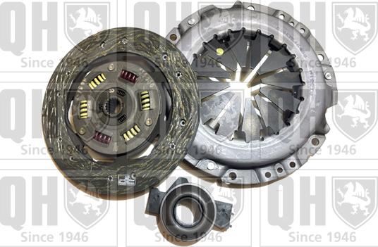 Quinton Hazell QKT1585AF - Clutch Kit www.autospares.lv