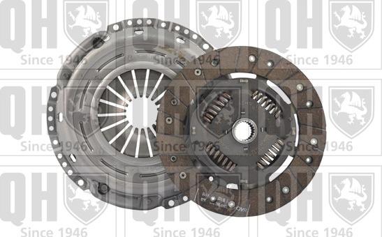 Quinton Hazell QKT466AF - Clutch Kit www.autospares.lv