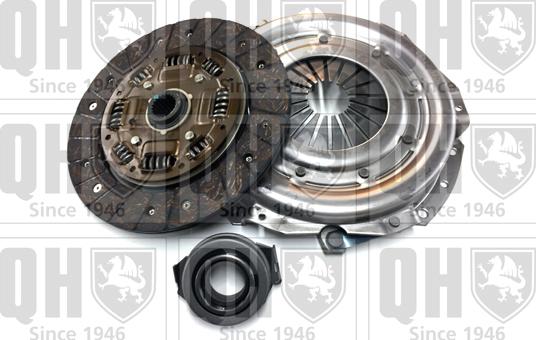 Quinton Hazell QKT1074AF - Комплект сцепления www.autospares.lv