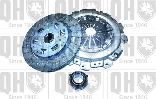 Quinton Hazell QKT1793AF - Комплект сцепления www.autospares.lv