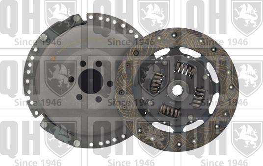 Quinton Hazell QKT177AF - Clutch Kit www.autospares.lv