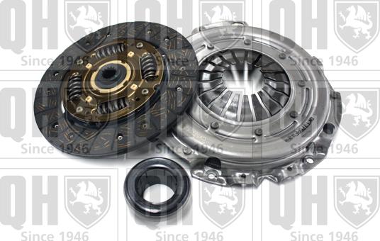 Quinton Hazell QKT375AF - Clutch Kit www.autospares.lv