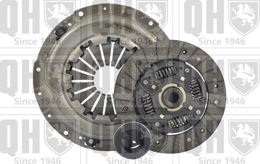 Quinton Hazell QKT299AF - Комплект сцепления www.autospares.lv