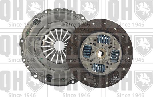 Quinton Hazell QKT2918AF - Комплект сцепления www.autospares.lv