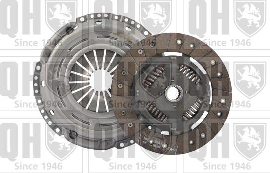 Quinton Hazell QKT2970AF - Clutch Kit www.autospares.lv