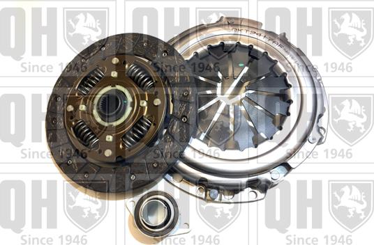 Quinton Hazell QKT2417AF - Clutch Kit www.autospares.lv