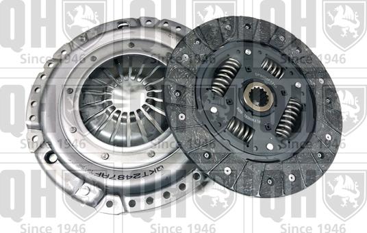 Quinton Hazell QKT2487AF - Clutch Kit www.autospares.lv