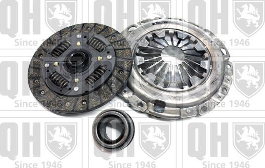 Quinton Hazell QKT2599AF - Комплект сцепления www.autospares.lv