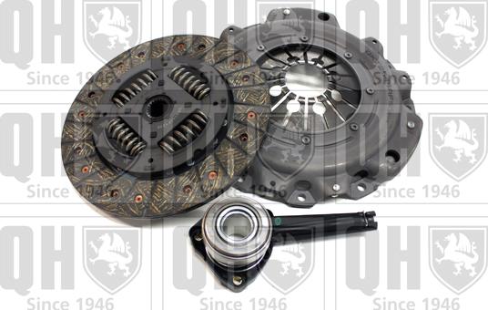 Quinton Hazell QKT2544AF - Комплект сцепления www.autospares.lv