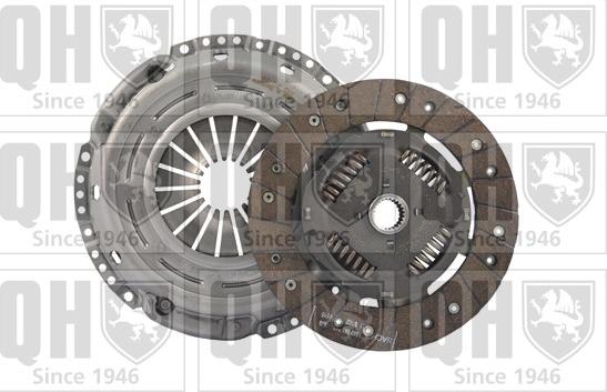 Quinton Hazell QKT2516AF - Комплект сцепления www.autospares.lv