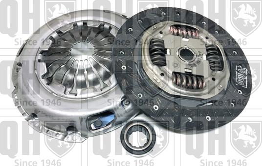 Quinton Hazell QKT2639AF - Clutch Kit www.autospares.lv