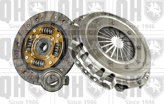 Quinton Hazell QKT2049AF - Clutch Kit www.autospares.lv