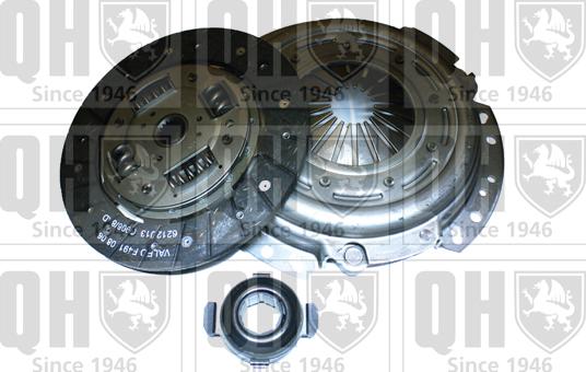 Quinton Hazell QKT2064AF - Clutch Kit www.autospares.lv