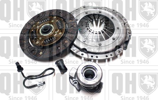 Quinton Hazell QKT2181AF - Clutch Kit www.autospares.lv