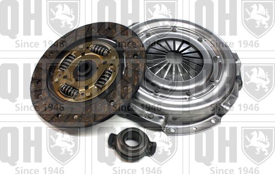 Quinton Hazell QKT2129AF - Clutch Kit www.autospares.lv